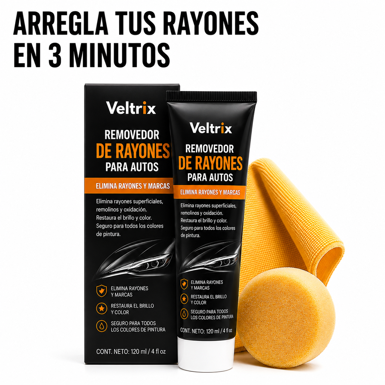 Veltrix - Removedor de
Rayones para Carros