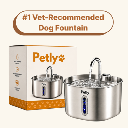 Petly - Automatic Stainless Steel Fountain