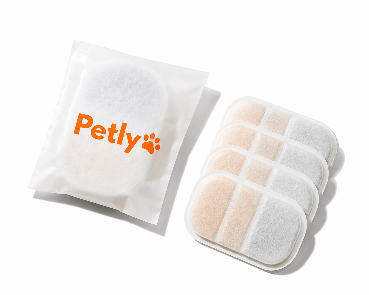 Petly - Pack of 4 Filters